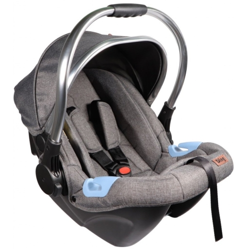 Ding Fenix Asiento de coche  gris con plateado